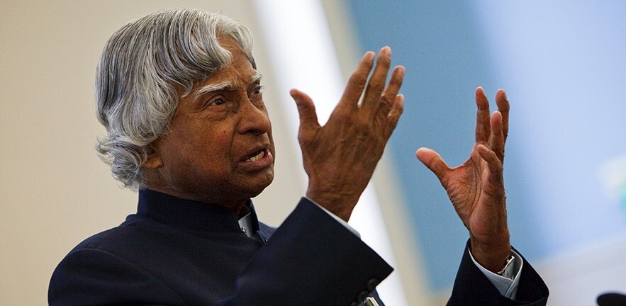 Dr A P J Abdul Kalam.