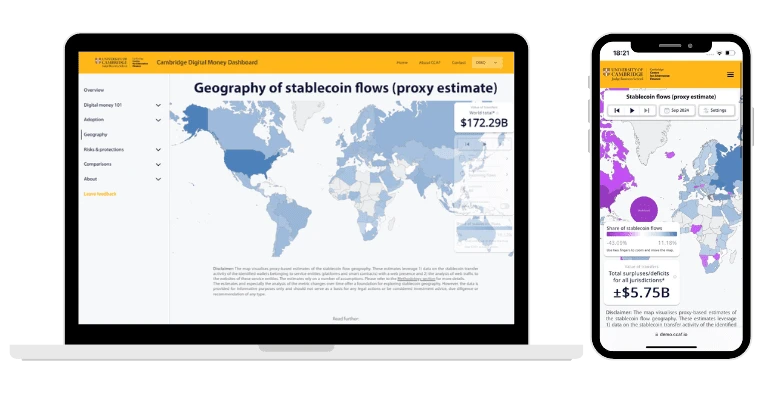 Geography of stablecoins.