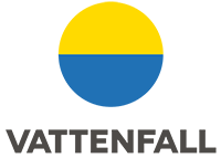 Vattenfall logo.