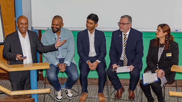 Panel for International Men's Day 2024.