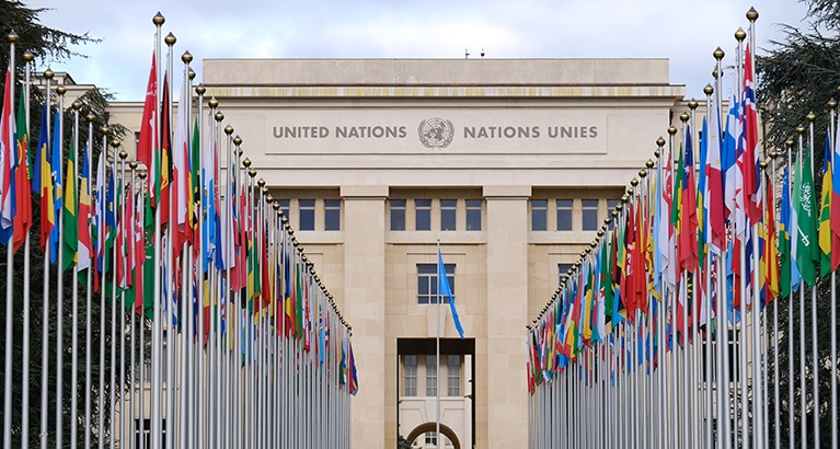 The United Nations in Geneva.